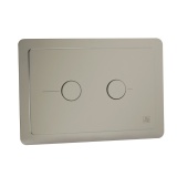 Product Cut out image of the JTP Grosvenor Nickel Metal Pneumatic Flush Plate